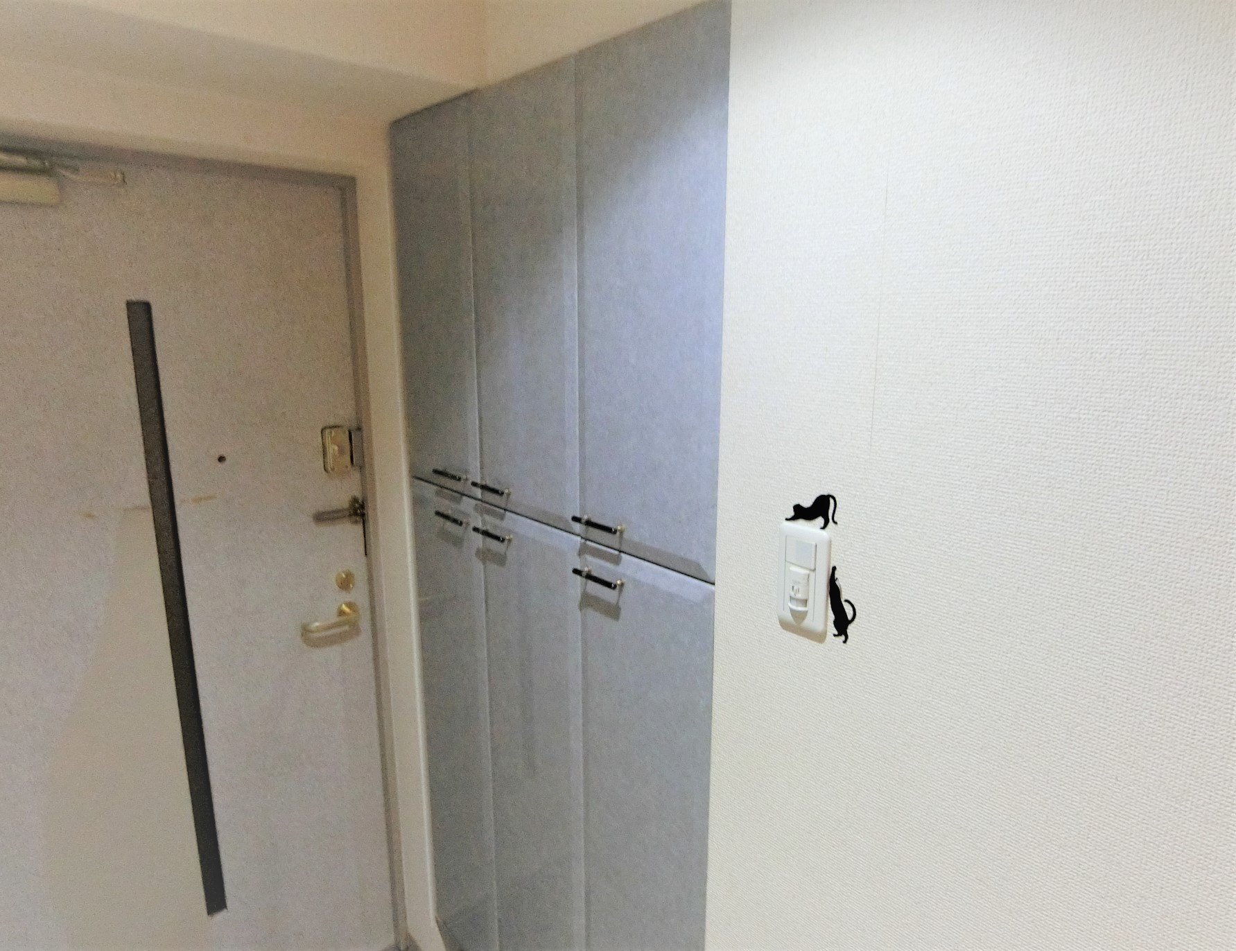 収納豊富なシューズボックス