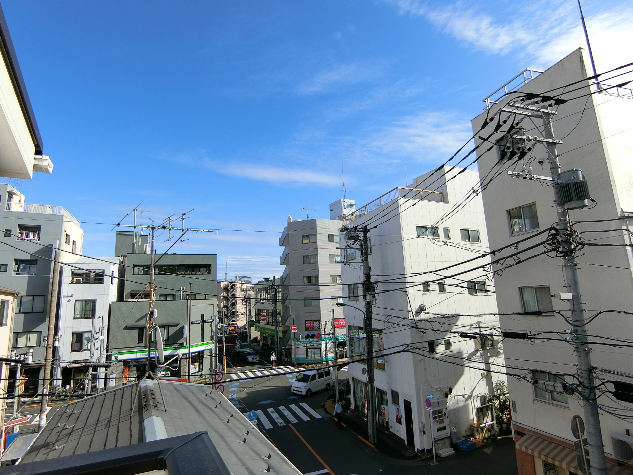 3階バルコニーからの眺望です。