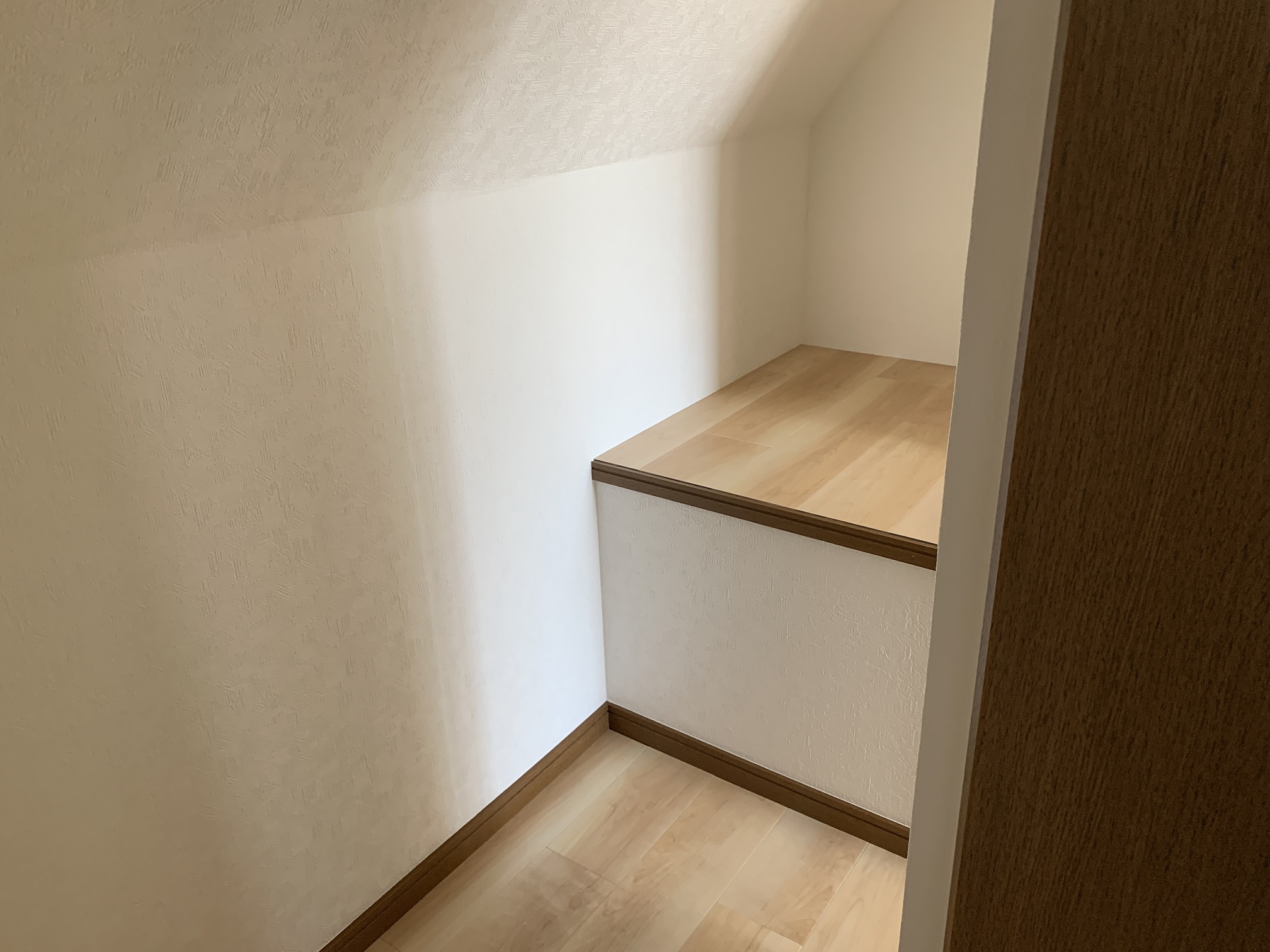2階廊下部分にある収納