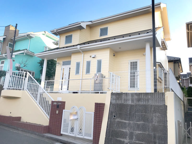 山手台住宅地。安定した生活空間を確保できます。 全室南向きの
