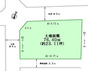 白金6丁目　売地（北西角地）