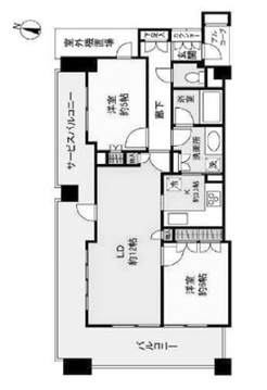 角部屋　窓を開けて生活をしても騒音などは気になりません。