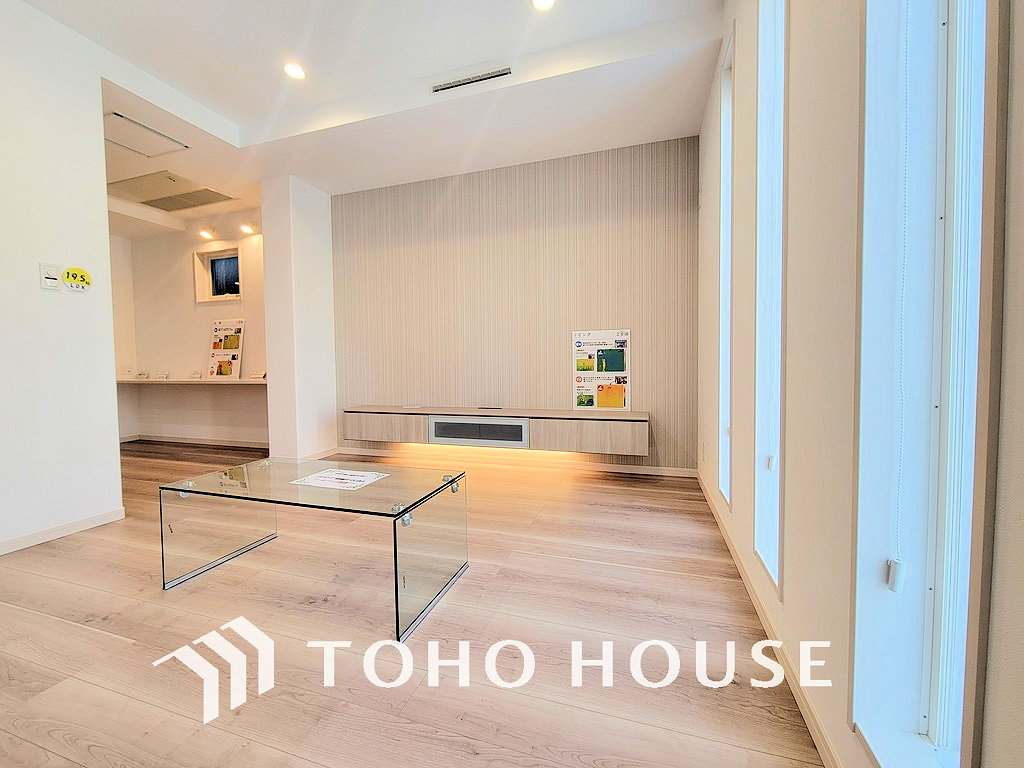 家族みんなが爽やかに過ごせるように、光をたっぷり取り込んだLDK