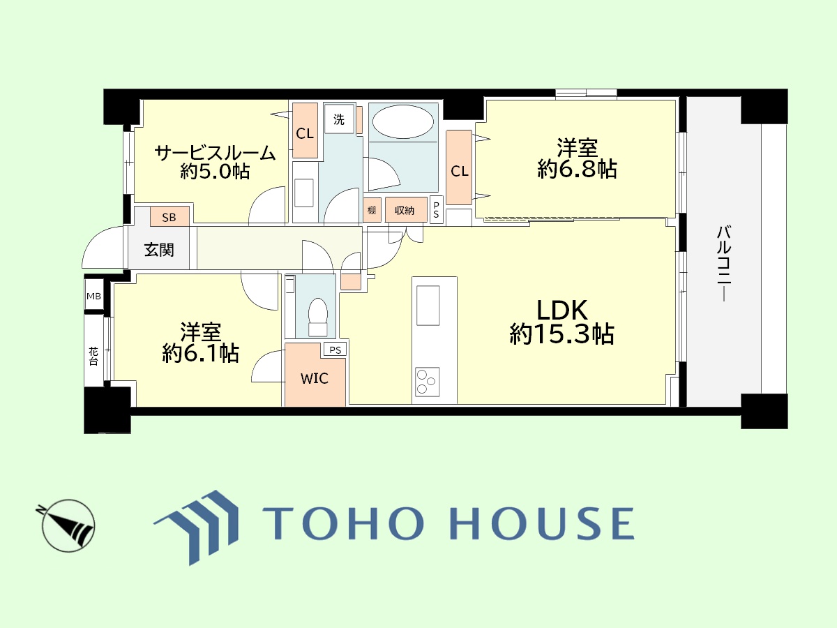 物件画像 アピス等々力