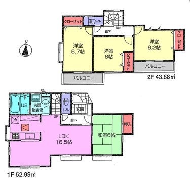 新築戸建 埼玉県川越市仙波町４丁目