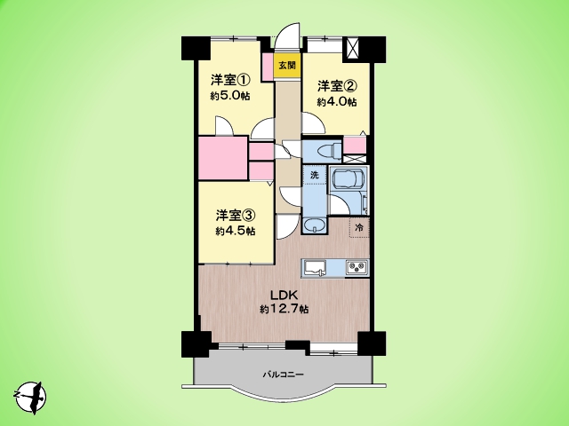 物件画像 ダイアパレス鶴間
