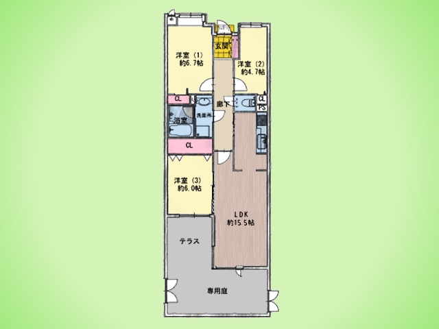 物件画像 綱島シティハウス