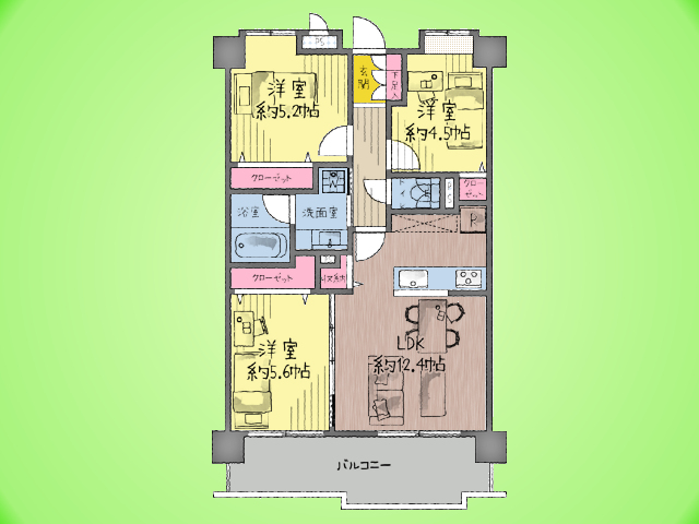 物件画像 ライオンズガーデン京王堀之内