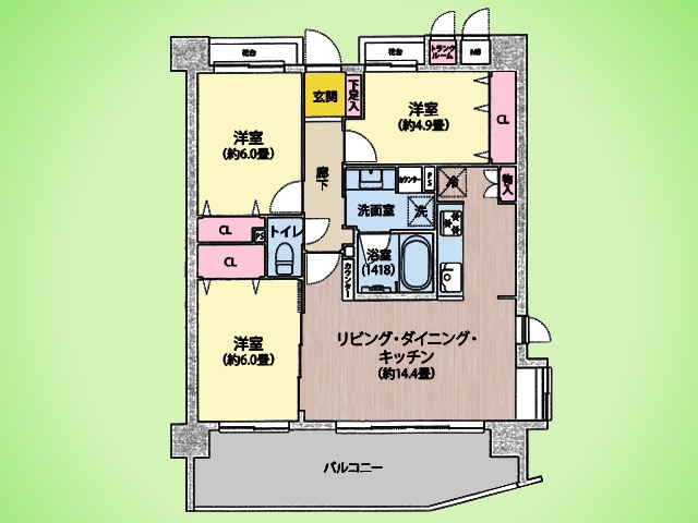 物件画像 ライオンズヴィアーレ港北ニュータウン