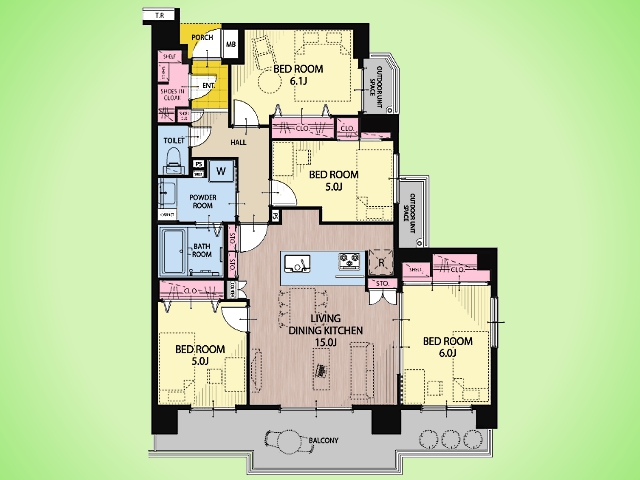 物件画像 ファミールガーデン横浜・小机3番館