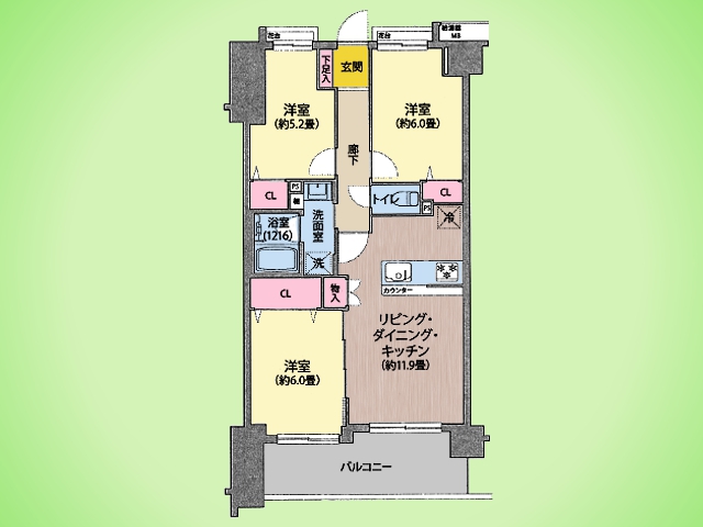 物件画像 藤和シティホームズ大和パークサイドビュー