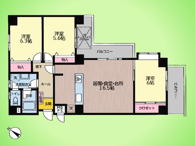 物件画像 ダイアパレス菊名