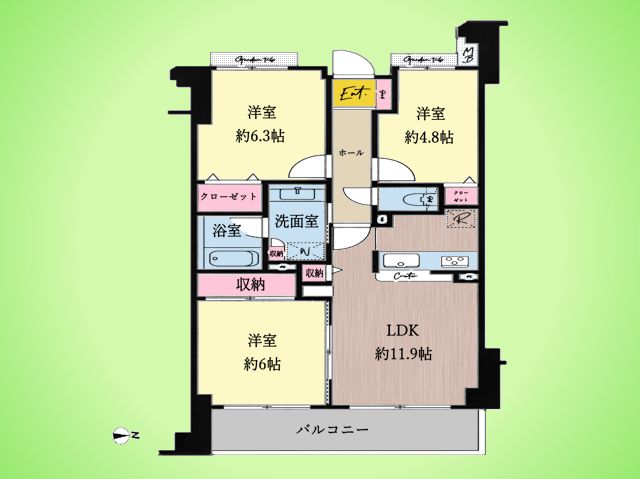 物件画像 ダイアパレス鶴川