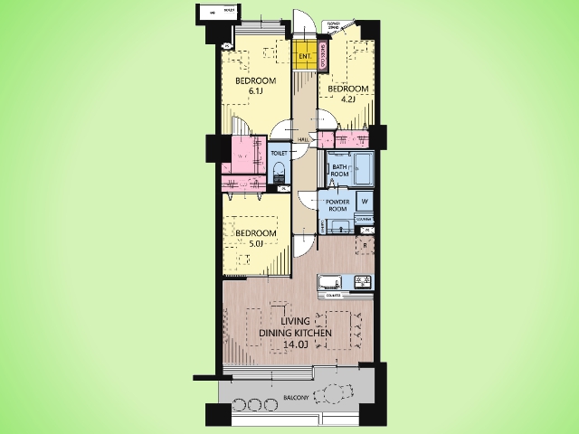 物件画像 大口東ガーデンハウス