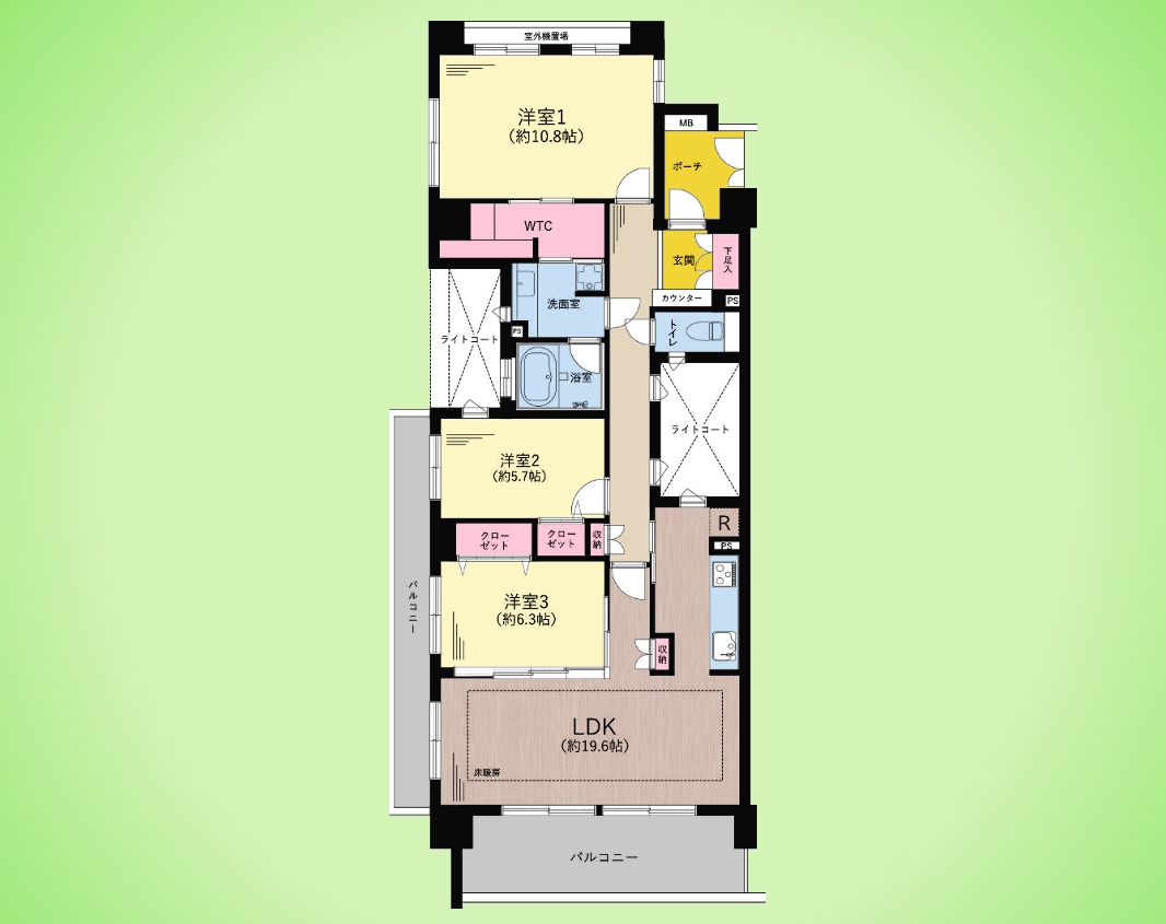 物件画像 クレッセントグランコート