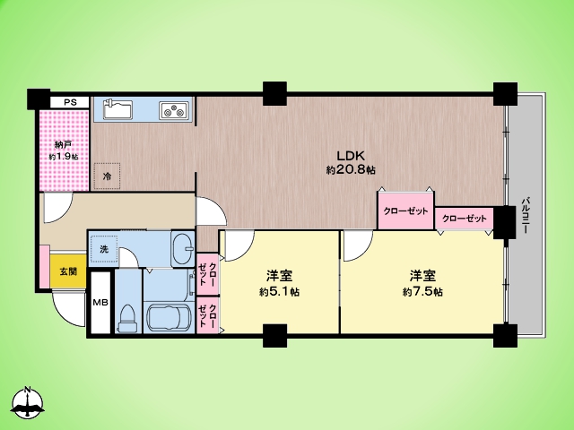 物件画像 グリーンヒル宮前平