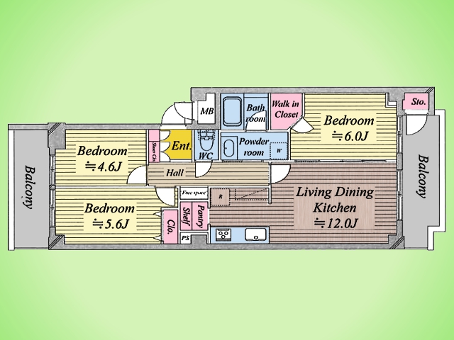 物件画像 藤和すずかけ台ハイタウン