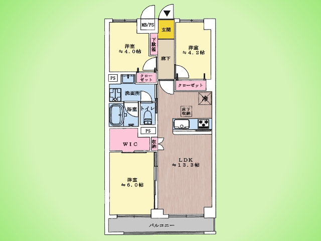 物件画像 ライオンズマンション宮崎台第3