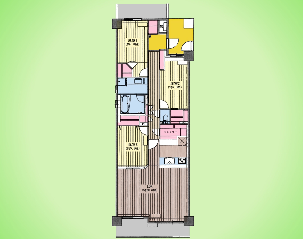 物件画像 コスモ新横浜
