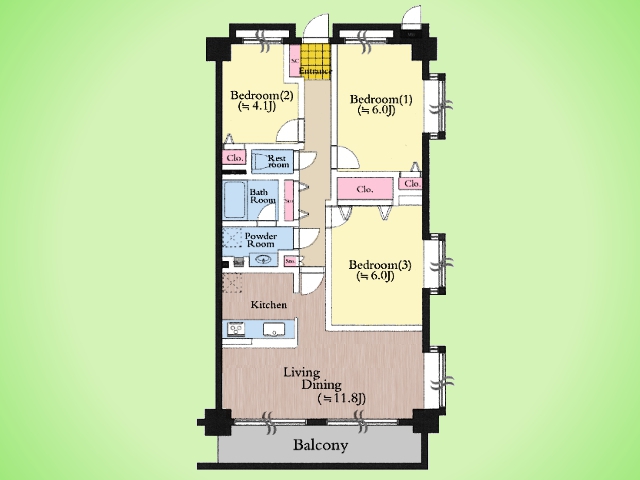 物件画像 グリーンコート古淵