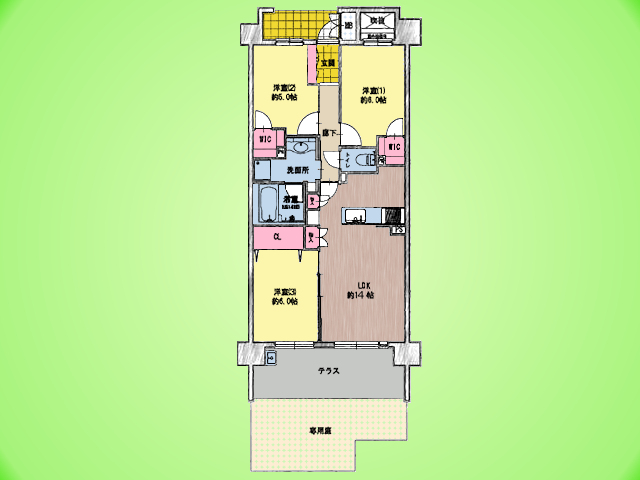 物件画像 コスモシティ武蔵小杉