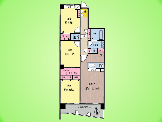 物件画像 セザール聖蹟桜ヶ丘