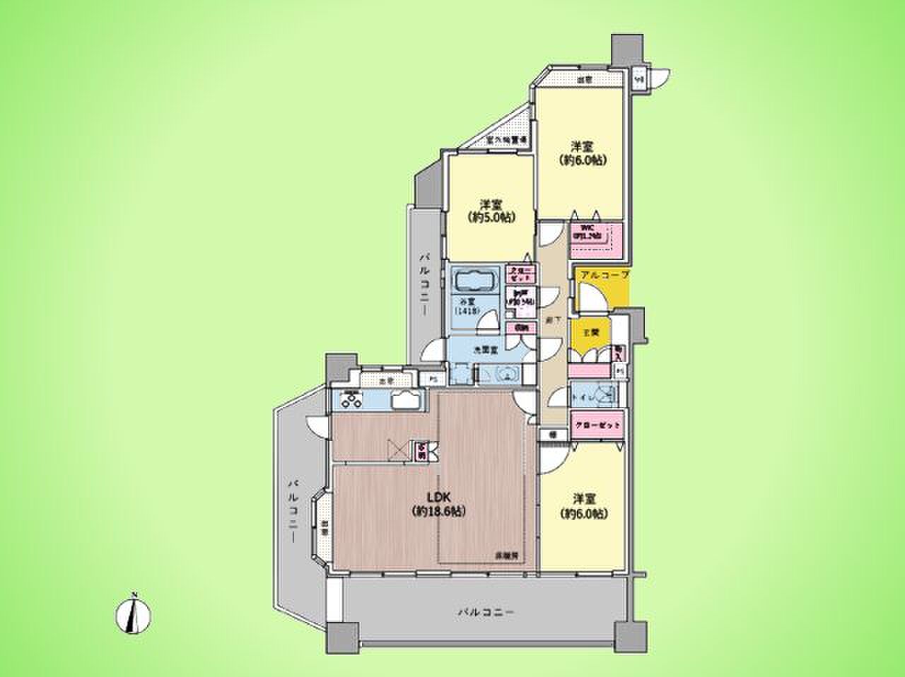 グリーンコート海老名lV番館