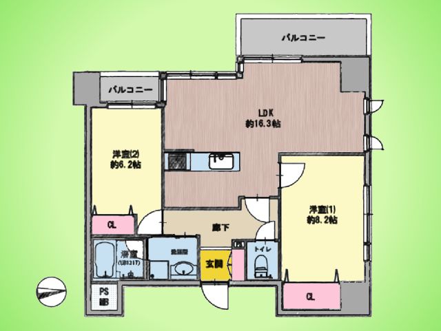 物件画像 プレール本厚木弐番館