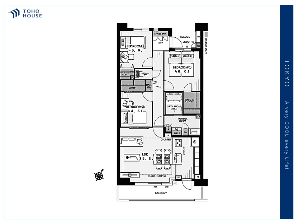 物件画像 ブロッサムコートむさし野ブライト・ウイング