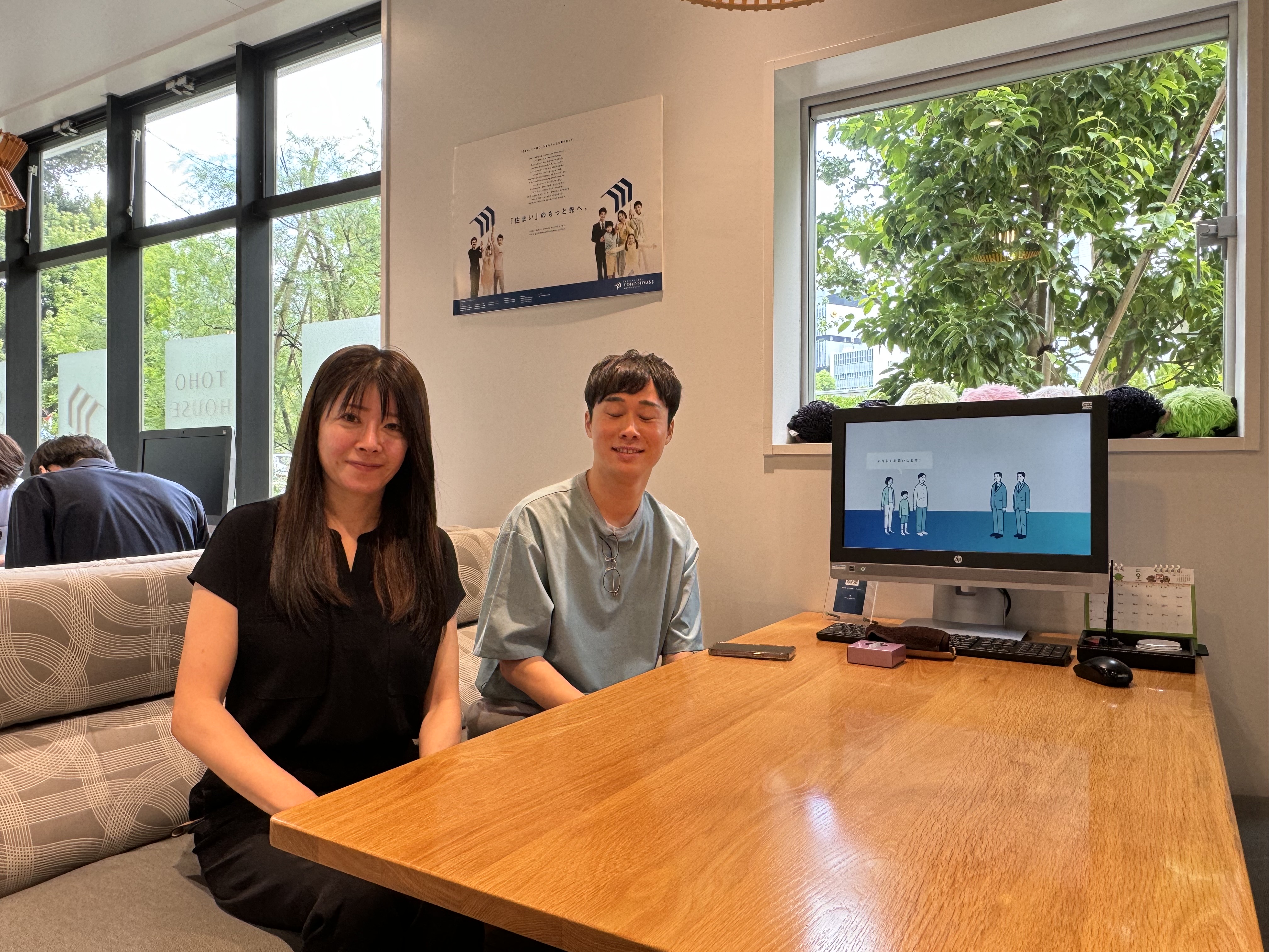 【佐々木さんにお願いしてよかったです！】～今回は住み替えでしたので購入までお世話になり、親身になって私たちと住まいの事を考えてくださりました。～