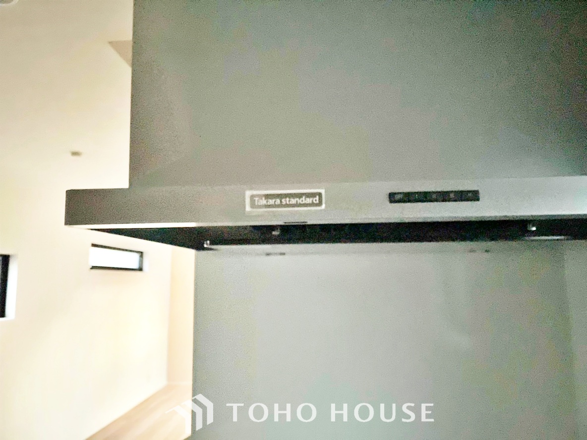 現在建築中◆ワクワク◆開放的で機能性も高いシステムキッチン。お子様は毎日のご飯にワクワク!