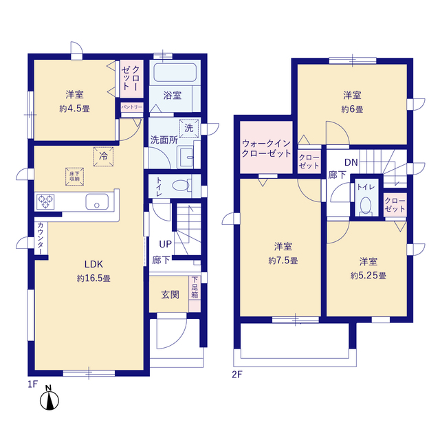 いわき市錦町花ノ井３期５棟の画像2