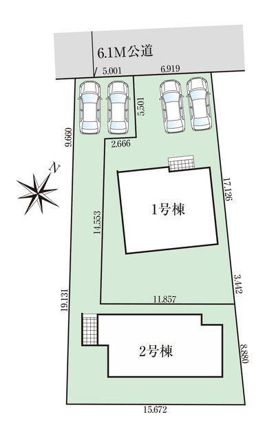 宇都宮市新町２棟の画像2