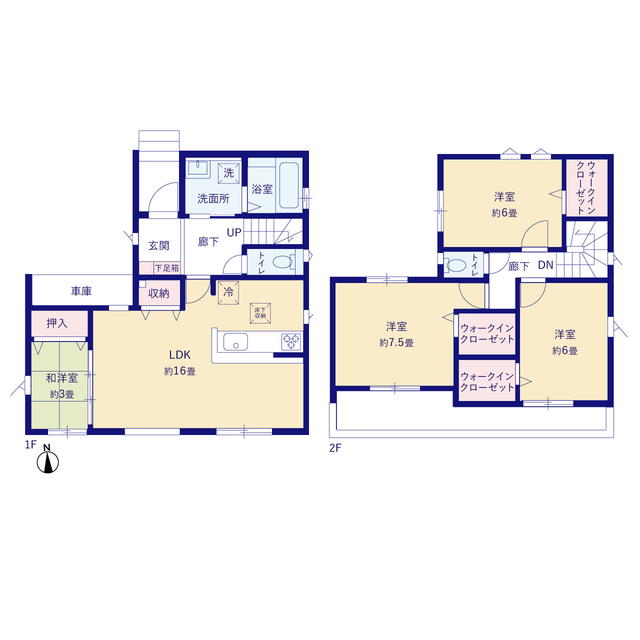 草加市花栗３期１棟の画像2