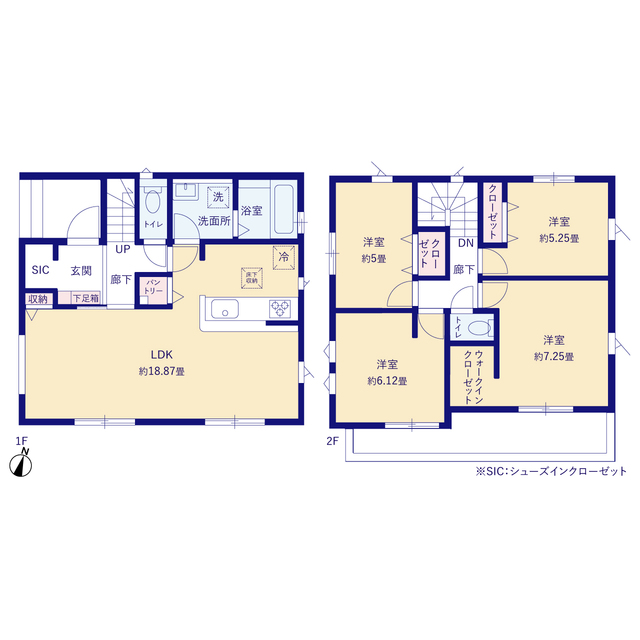 越谷市弥栄町１４期２棟の画像2