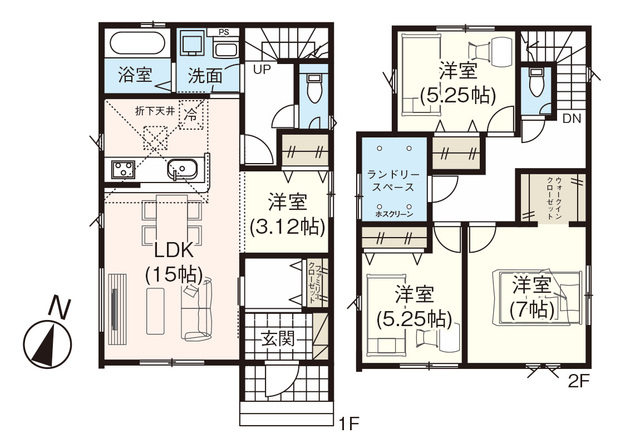 新潟市坂井東２期２棟の画像2