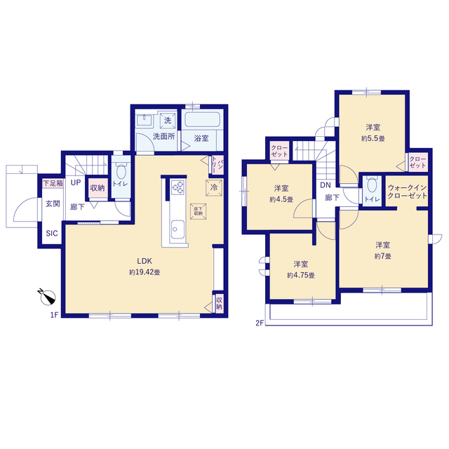 東久留米市下里１９期１棟の画像2
