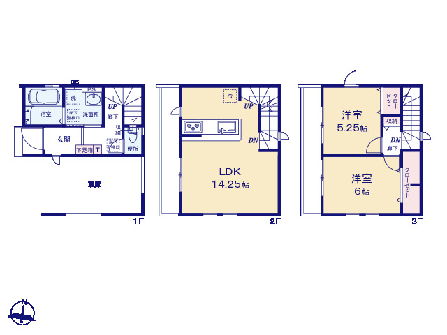 越谷市袋山１５期１棟の画像2