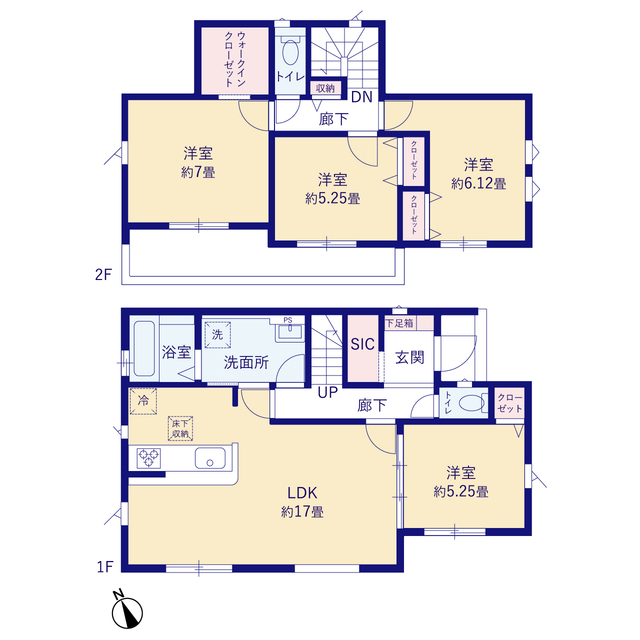 鴻巣市鎌塚４期１棟の画像2