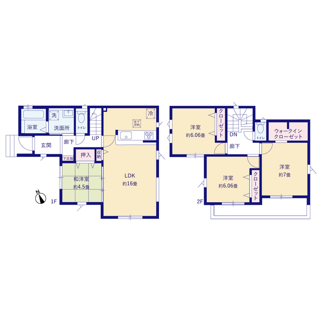 三郷市早稲田１３期７棟の画像2
