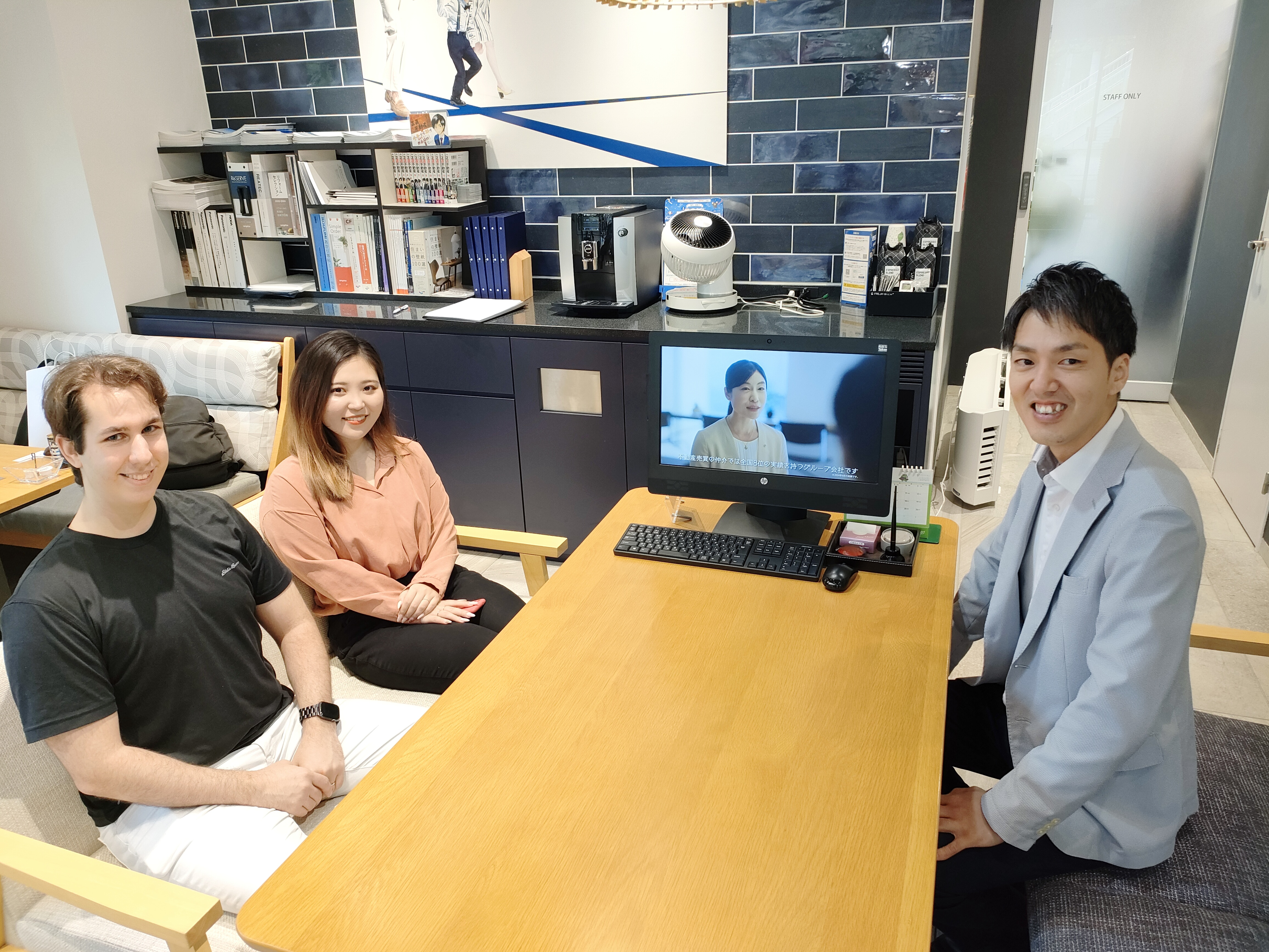 【決め手は林さんの人柄の良さです！】～店舗はオープンスペースで居心地がよく、担当の林さんの人当たりの良さ、気遣い、親しみやすさが素晴らしかったです。～