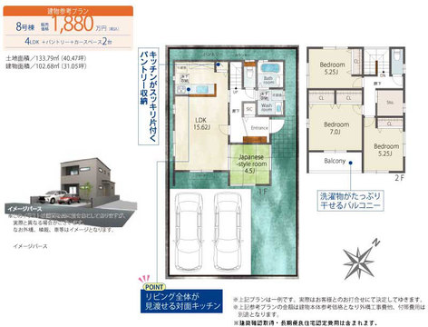 8号地参考プラン