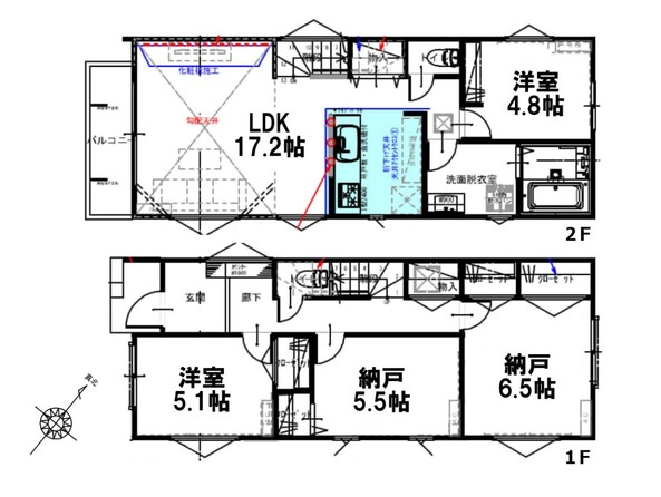 埼玉県川口市南鳩ヶ谷2丁目