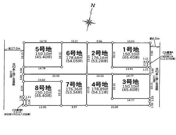 岩槻区美園東３丁目 全4棟 4区画 売地 浦和美園駅徒歩22 東宝ハウス浦和 さいたまエリアの不動産 新築一戸建て 中古一戸建て 土地 中古マンション