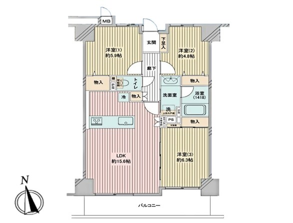 物件画像 レクセルマンション浦和岸町