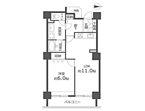 物件画像 リプレ川口一番街６号棟