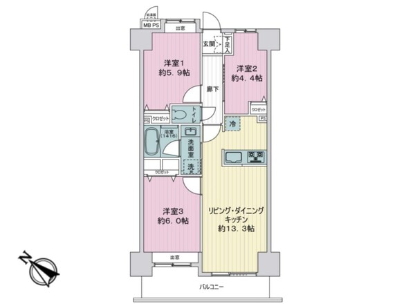 物件画像 ライオンズマンション南浦和第２