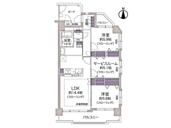 物件画像 東川口サニーコート第１０