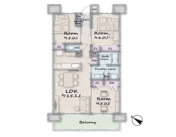 埼玉県さいたま市北区大成町４丁目