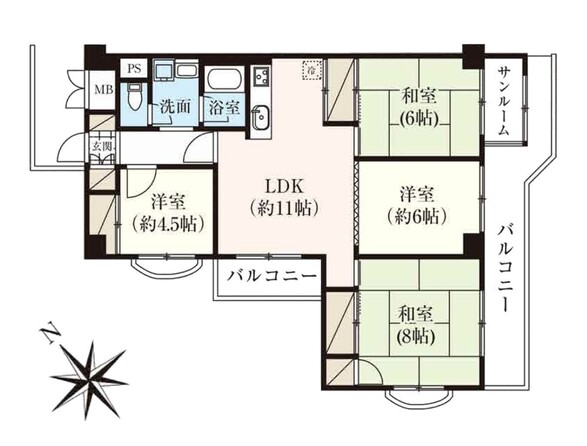 埼玉県蕨市北町１丁目